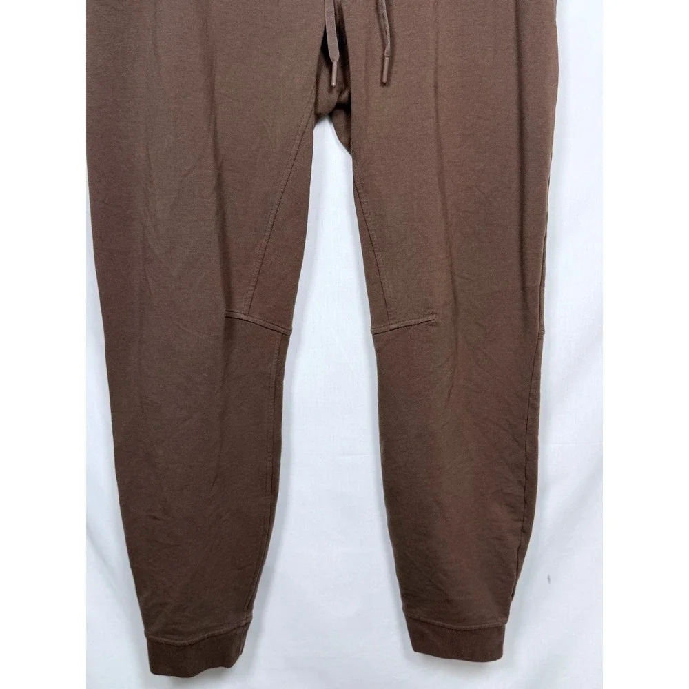 Lululemon Mens City Sweat Jogger Brown Java French Terry Pants Size M